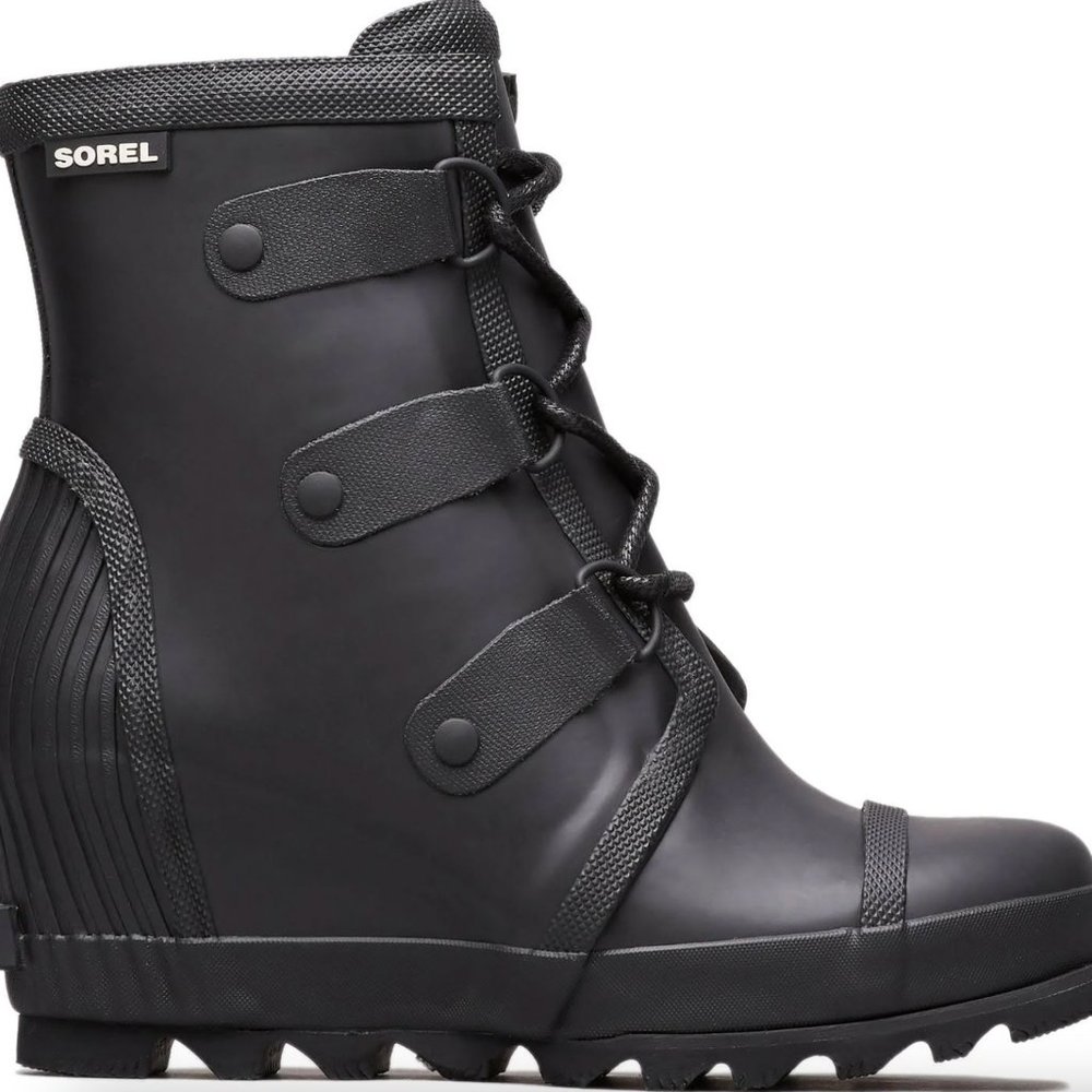 Sorel Joan Rain Wedge Boots